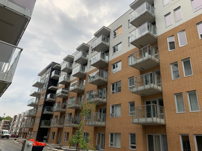 Avant Garde simple main verre 6mm gris metallique