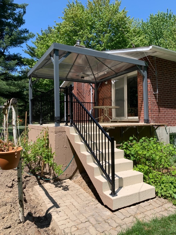 Chantier en cours Simple main Moderne