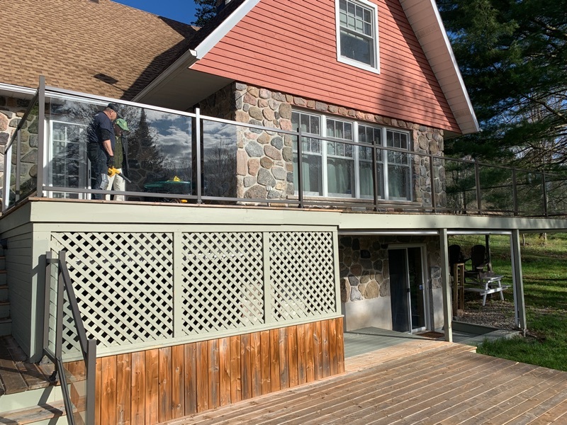 Moderne verre 6mm brun commercial